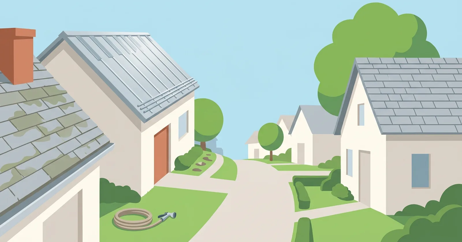 Illustration for Is Roof Cleaning Worth It? Why Roofers and Washers Give Opposite Answers