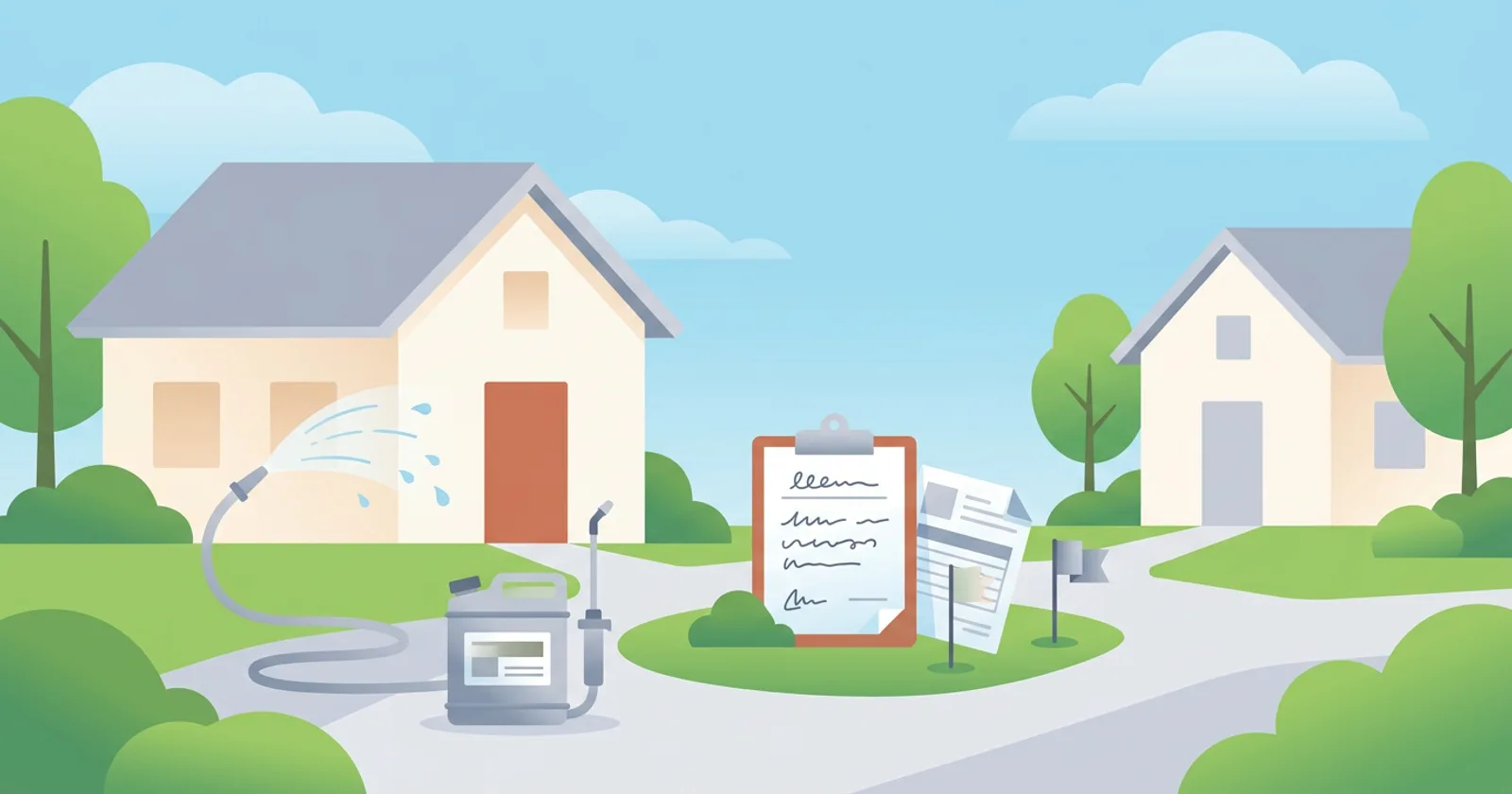 Illustration for Do Soft Washers Need a Pesticide License? The Sodium Hypochlorite Gray Area